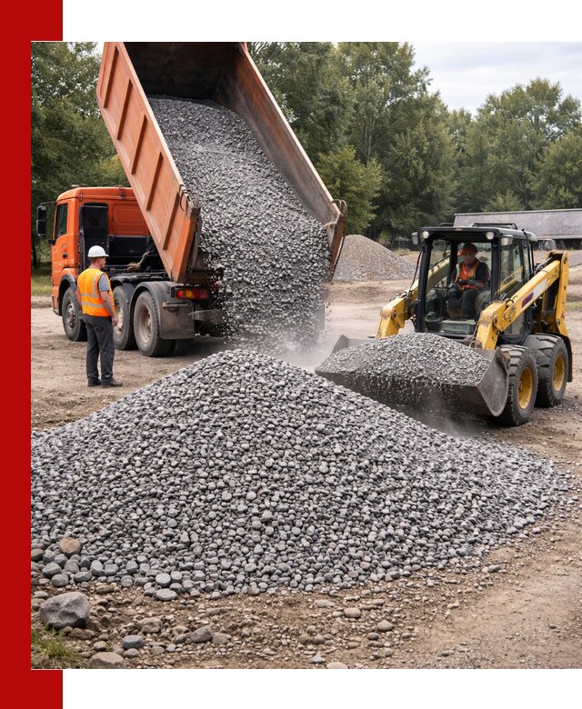 Купить гранитный щебень фракции 5–10 в Керчи с доставкой