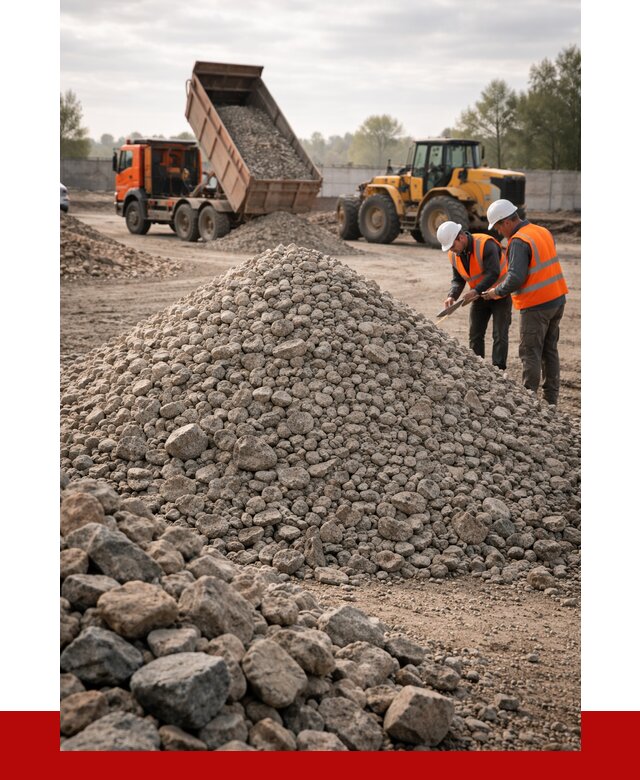 Гранитный щебень фракция 40-70 в Керчи от 2553 руб ПРОНЕРУДКрч