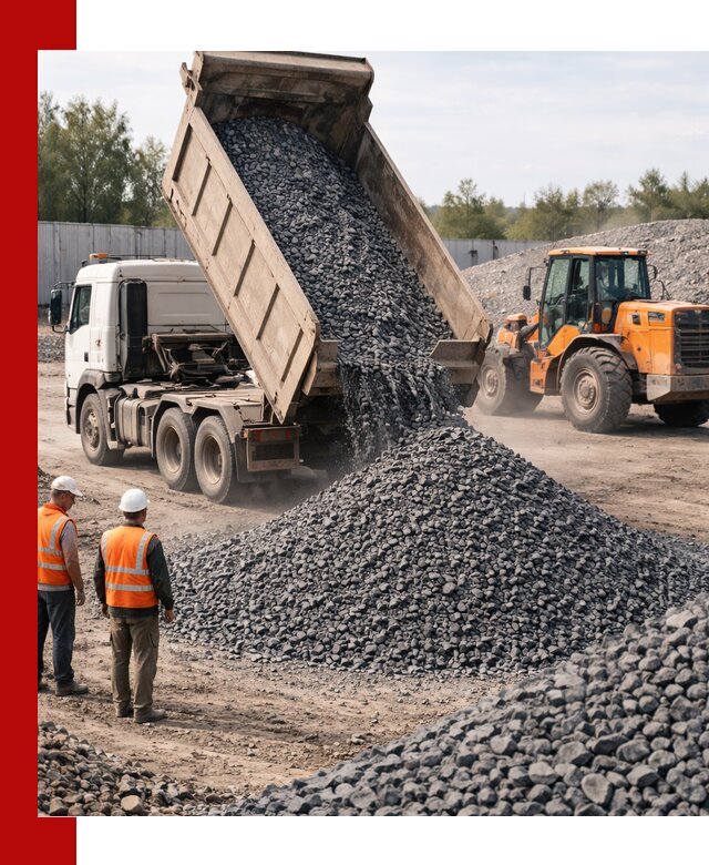 Доставка и продажа щебня габбро-диабаза в Керчи