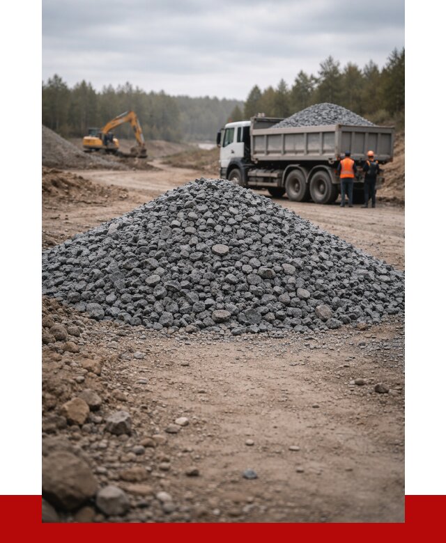 Щебень габбро диабаз фракция 40-70 в Керчи от 2247 р-ПРОНЕРУДКрч