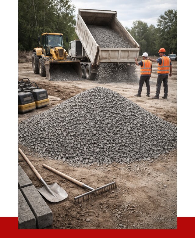 Гравийный щебень купить в Керчи от 2247 р. ПРОНЕРУДКрч