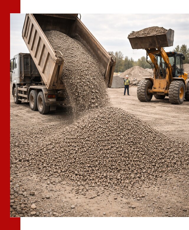 Гравийный щебень фракция 3–10 с доставкой в Керчи