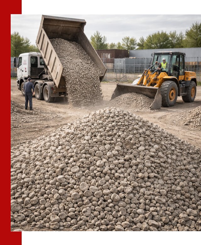 Доломитовый щебень фракции 20–41 с доставкой в Керчи