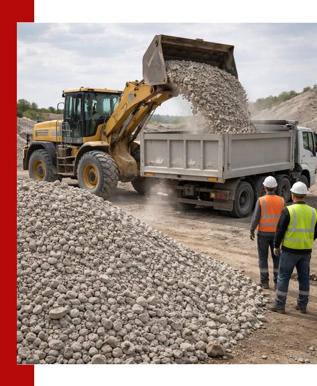 Доломитовый щебень фракция 40–71 доставка и продажа в Керчи