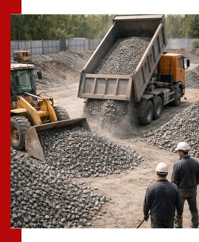 Шлаковый щебень фракция 20-40 доставка и продажа в Керчи