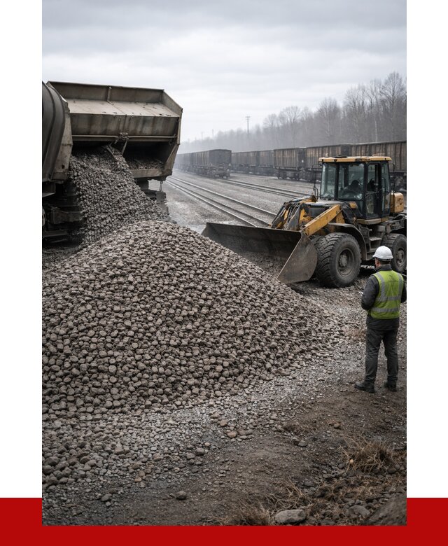 Купить железнодорожный щебень в Керчи от 2859 р. | ПРОНЕРУДКрч