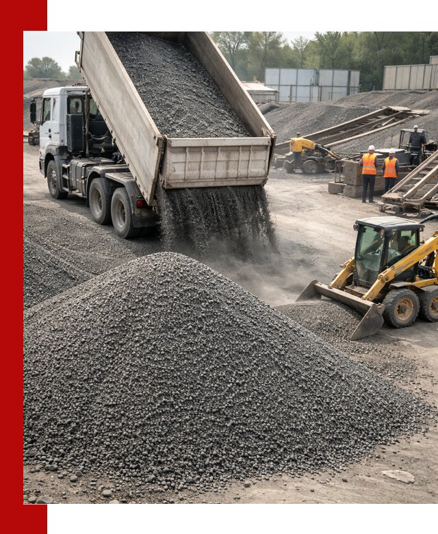 Вторичный щебень фракция 0–5 с доставкой в Керчи