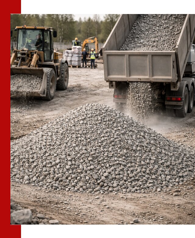 Вторичный щебень фракции 5-20 в Керчи — доставка и продажа крупнотоннажно