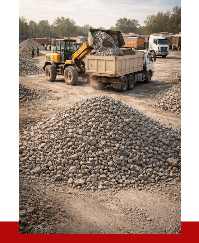 Вторичный щебень фракция 40-70 в Керчи от 1777 р, ПРОНЕРУДКрч