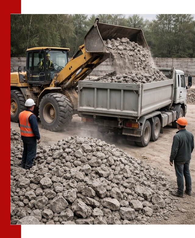 Вторичный щебень фракция 70–150 в Керчи с доставкой