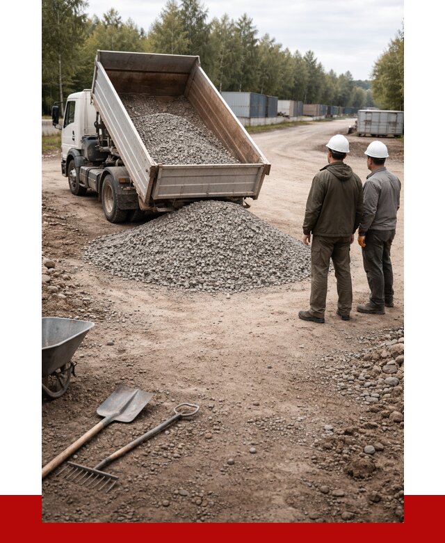 Бетонный щебень фракция 5-20 в Керчи от 3268 р., ПРОНЕРУДКрч