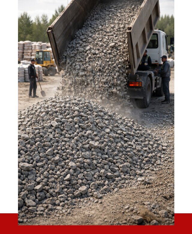 Бетонный щебень фракция 40-70 в Керчи от 1838 р. ПРОНЕРУДКрч