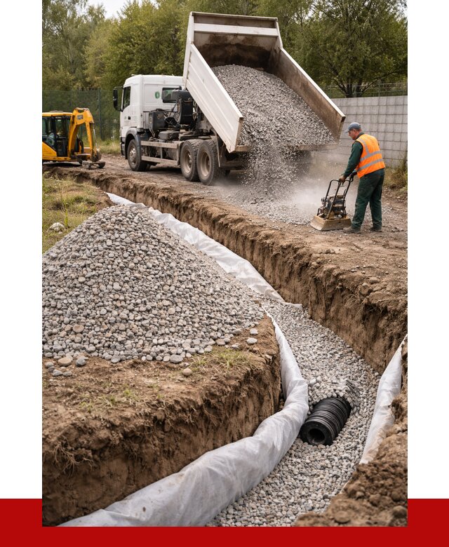 Щебень для дренажа в Керчи от 1889 р., ПРОНЕРУДКрч доставка