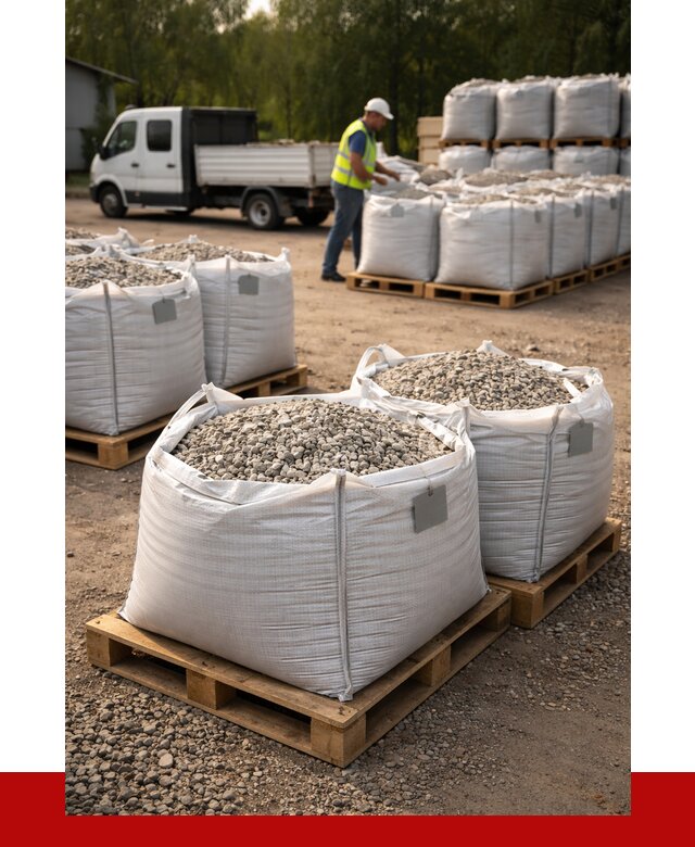 Щебень в мешках с доставкой в Керчи от 4289 р. | ПРОНЕРУДКрч