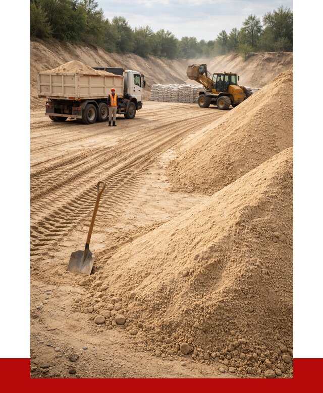 Карьерный песок мелкозернистый в Керчи от 9191 р. | ПРОНЕРУДКрч