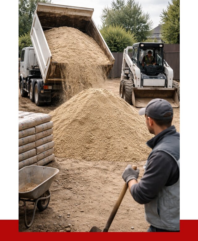 Мытый речной песок с доставкой в Керчи от 1481 р. | ПРОНЕРУДКрч