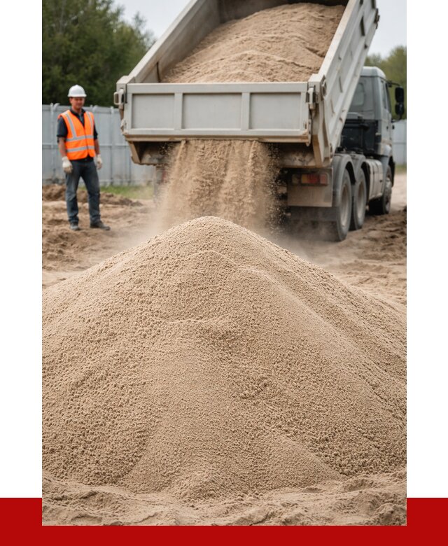 Купить сеяный песок с доставкой в Керчи от 2247 р ПРОНЕРУДКрч