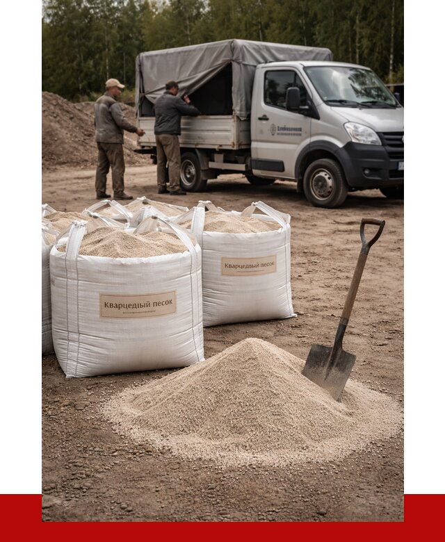 Кварцевый песок для пескоструя в Керчи от 4595 р. | ПРОНЕРУДКрч