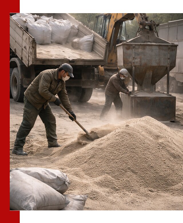 Кварцевый песок для пескоструя в Керчи — доставка и качество