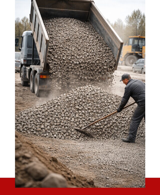 Гравий фракция 20-40 в Керчи от 2553 р. доставка | ПРОНЕРУДКрч