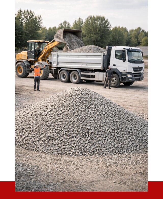 Купить мытый гравий в Керчи от 3574 р, доставка ПРОНЕРУДКрч