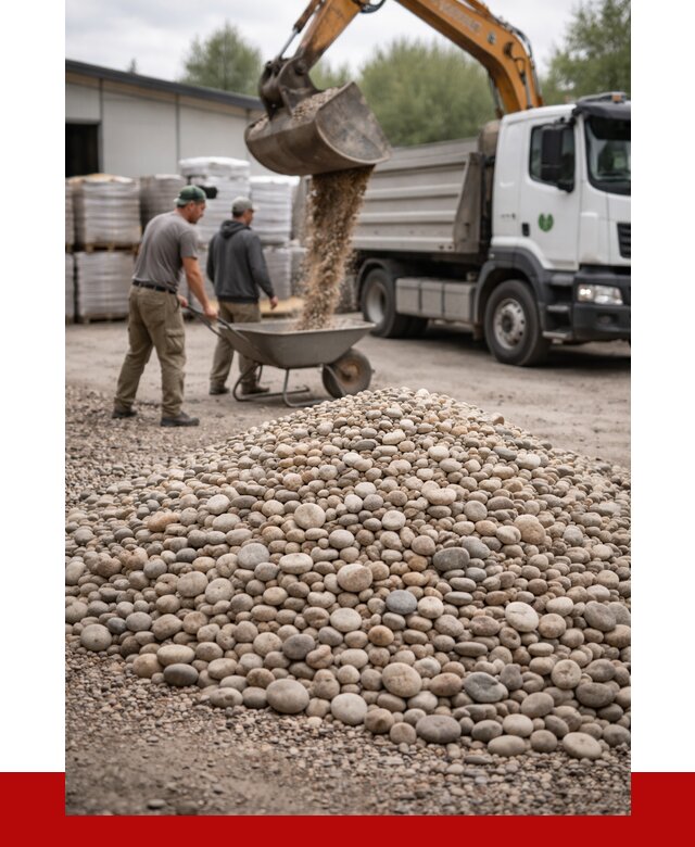 Галька декоративная в Керчи от 3268 р. за куб | ПРОНЕРУДКрч