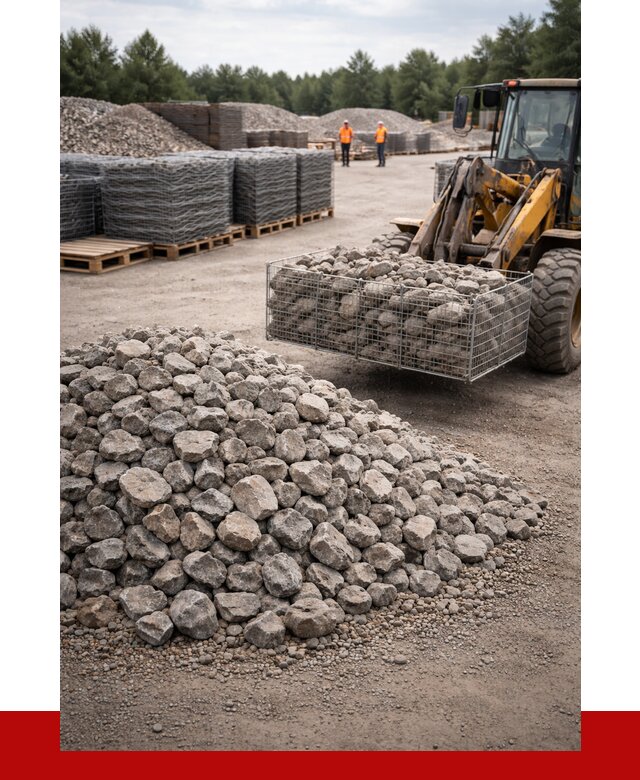 Камень для габионов фракция 70-150 в Керчи от 4289 р. | ПРОНЕРУДКрч