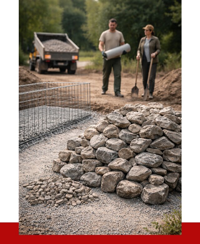 Камень для габионов фракция 100-200 в Керчи от 4902 р. | ПРОНЕРУДКрч