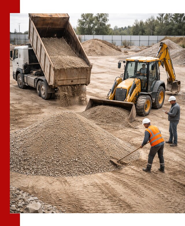 Поставка и доставка ПГС С4 в мешках и самосвалах в Керчи