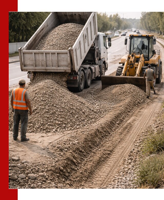 Опгс для устройства дорог и подсыпки в Керчи