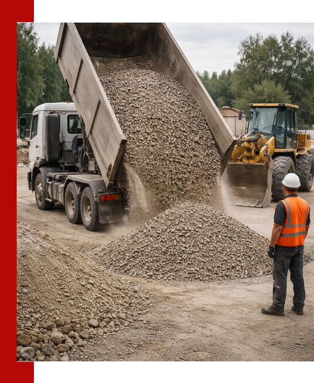 Доставка щпс в Керчи — щебеночно-песчаная смесь под заборы и дорожки
