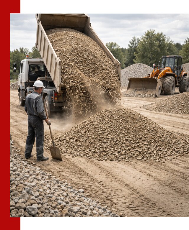Доставка щпс С3 в Керчи самосвалами и бортовыми грузовиками