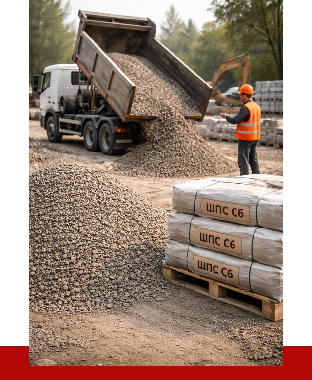 ЩПС С6 в Керчи с доставкой от 2247 р. за куб | ПРОНЕРУДКрч