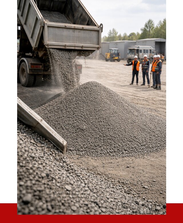 Гравийный отсев 0-5 в Керчи от 1225 р. с доставкой | ПРОНЕРУДКрч