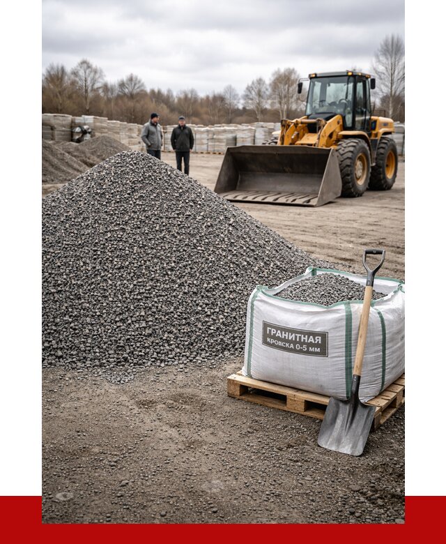 Купить гранитную крошку в Керчи от 4902 р. с доставкой | ПРОНЕРУДКрч