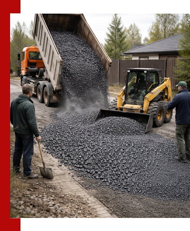 Крошка габбро с доставкой в Керчи для строительных работ