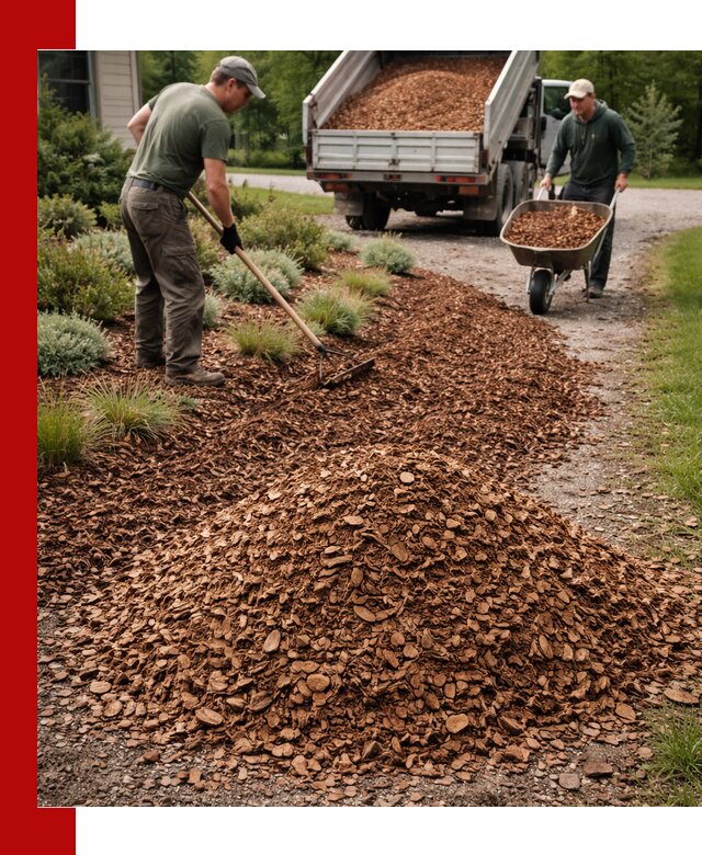Крошка для мульчирования с доставкой в Керчи