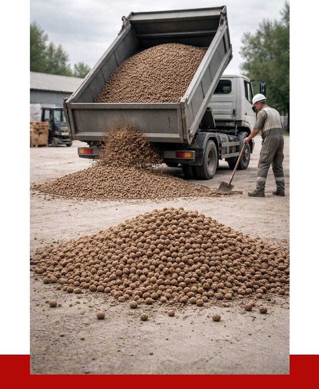 Керамзит с доставкой в Керчи от 4289 р. за м3 | ПРОНЕРУДКрч