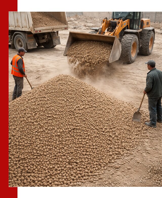 Керамзит фракция 10-20 с доставкой в Керчи