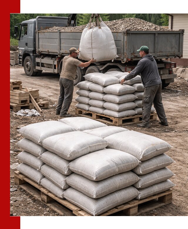 Керамзит в мешках с доставкой в Керчи от компании-поставщика