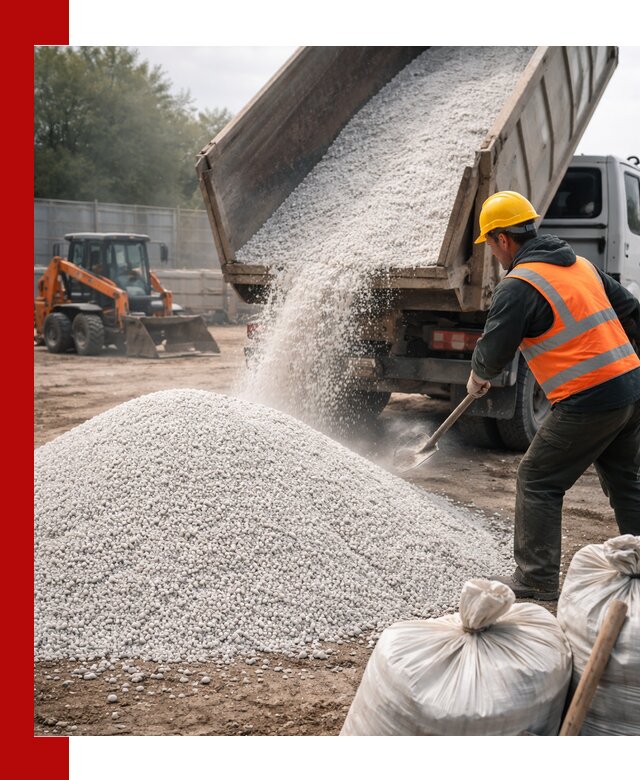 Доставка перлита вспученного в Керчи оптом и в розницу