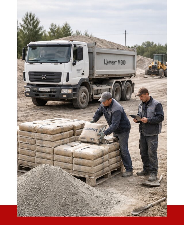 Купить цемент м500 с доставкой в Керчи от 5310 р. | ПРОНЕРУДКрч