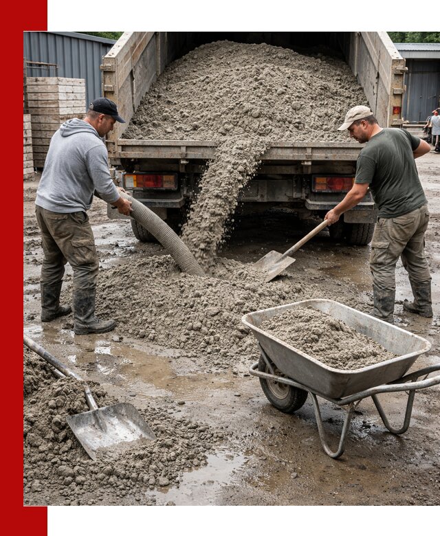 Цементно-песчаная смесь М150 доставка в Керчи