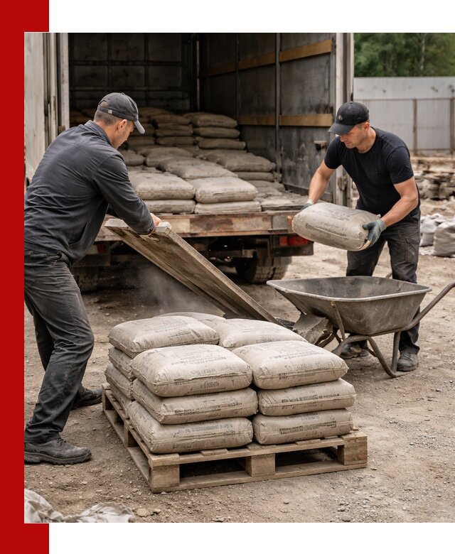 Пескобетон М300 с доставкой в Керчи по выгодной цене