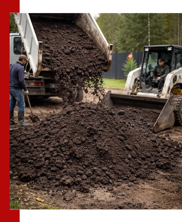 Плодородный грунт с доставкой в Керчи для садов и огородов