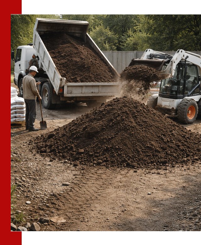 Доставка растительного грунта в Керчи от производителя оптом и в розницу