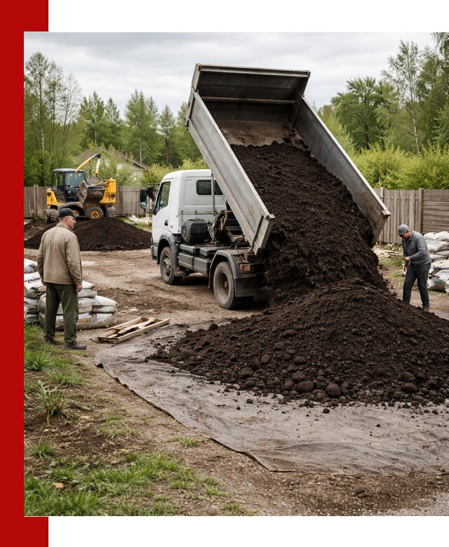 Доставка качественного почвогрунта в Керчи оптом и в розницу