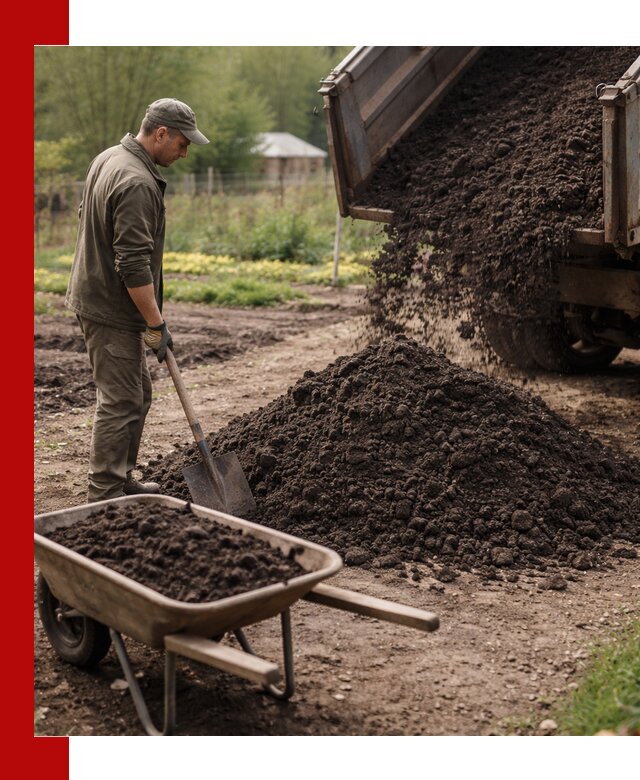 Доставка качественной земли для огорода в Керчи