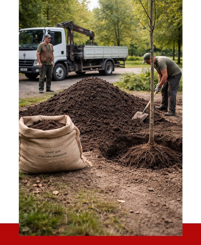 Грунт для посадки деревьев в Керчи от 1225 р. | ПРОНЕРУДКрч