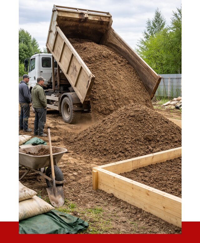 Торфо песчаная смесь в Керчи с доставкой от 1889 р. | ПРОНЕРУДКрч